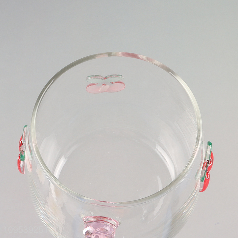 China wholesale clear glass water cup drinking cup
