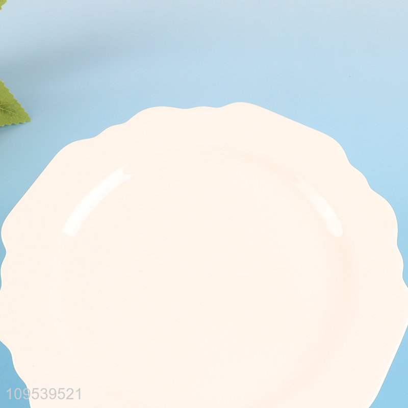 Wholesale unbreakable ceramic tableware plate for home restaurant