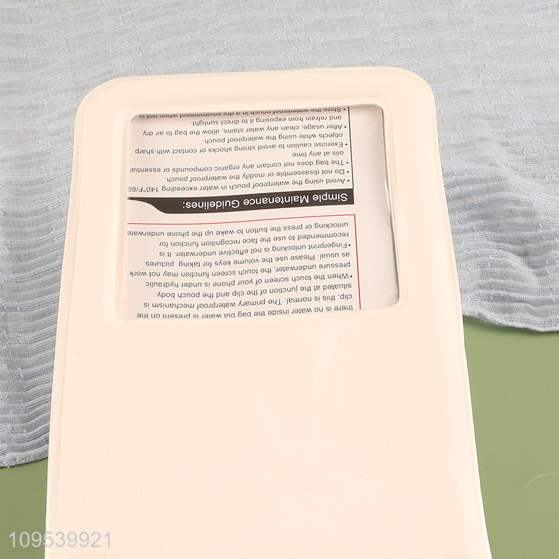 China supplier portable waterproof mobile phone bag for sale