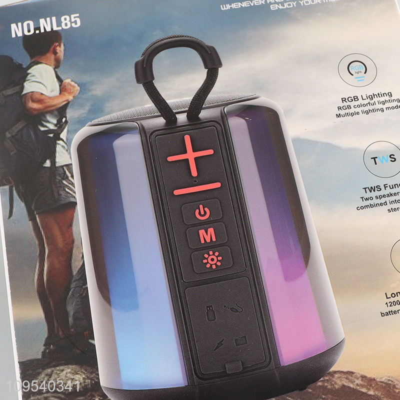 Latest products colorful portable wireless bluetooth speaker