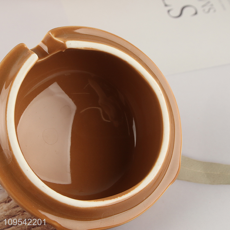 Top selling cartoon bear ceramic water cup water mug