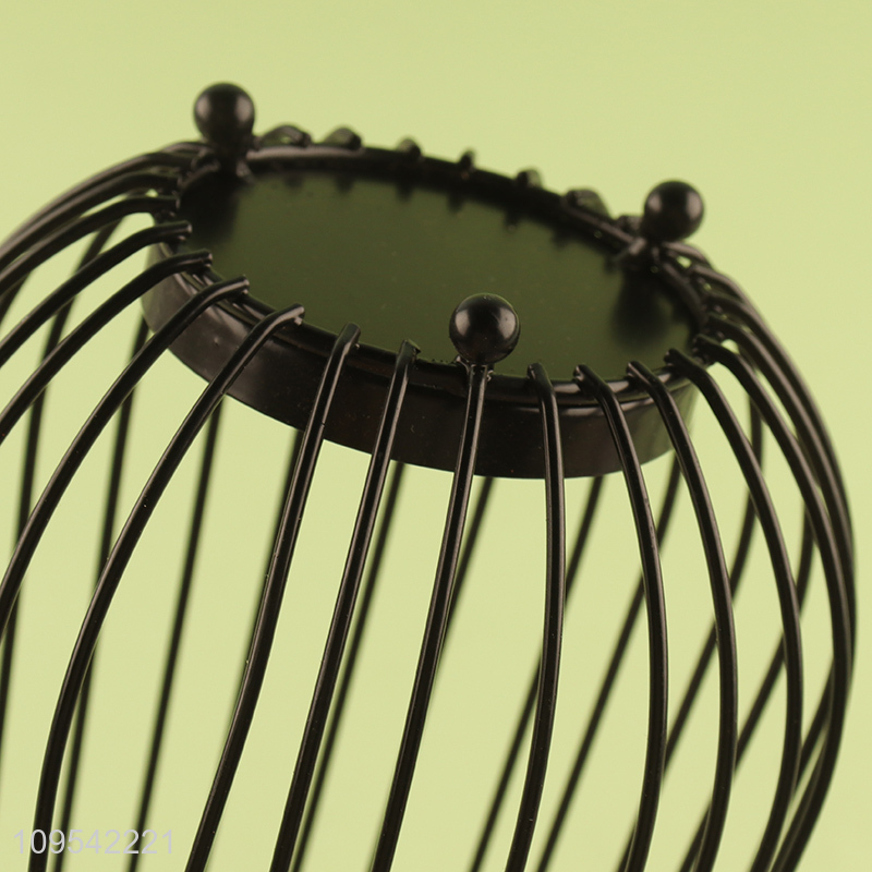 China products black metal candle holder for sale