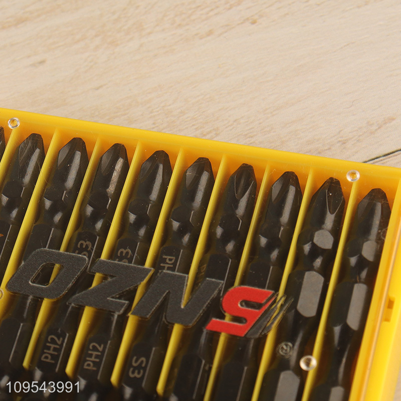 Wholesale black professional screwdriver bit set