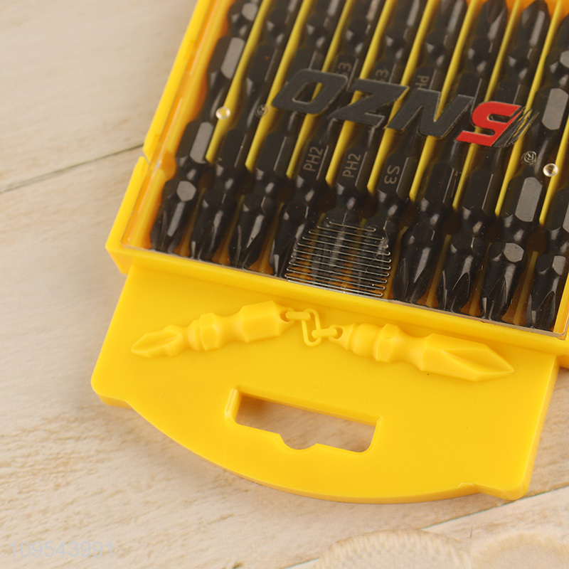 Wholesale black professional screwdriver bit set