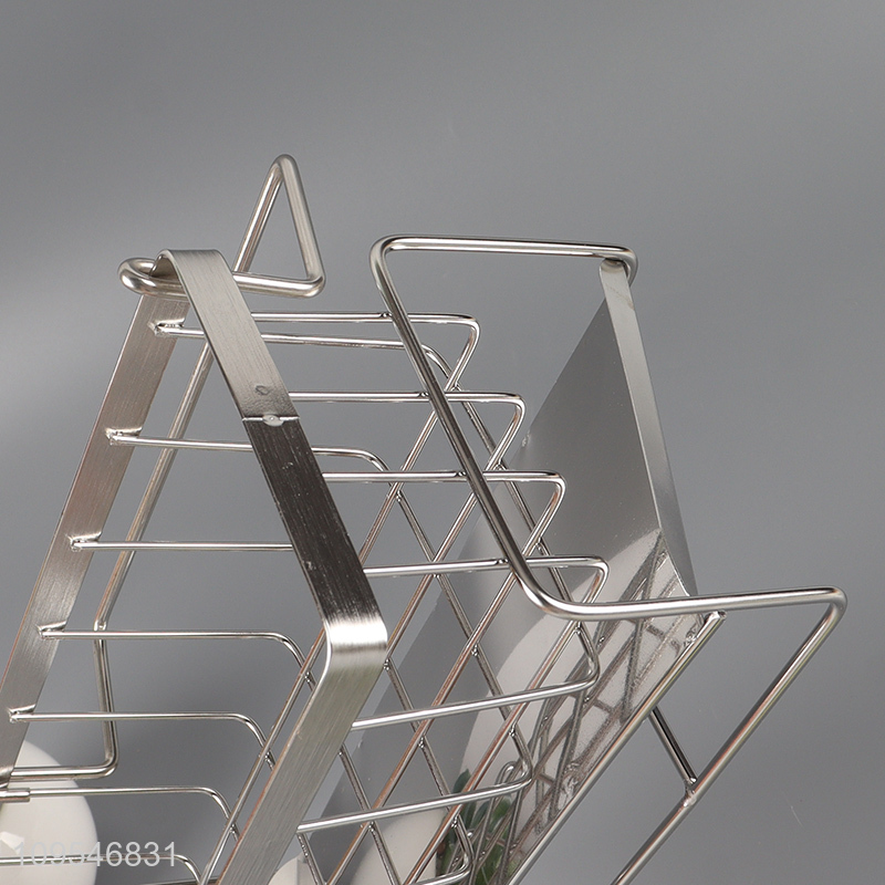 China wholesale stainless steel dish drain rack