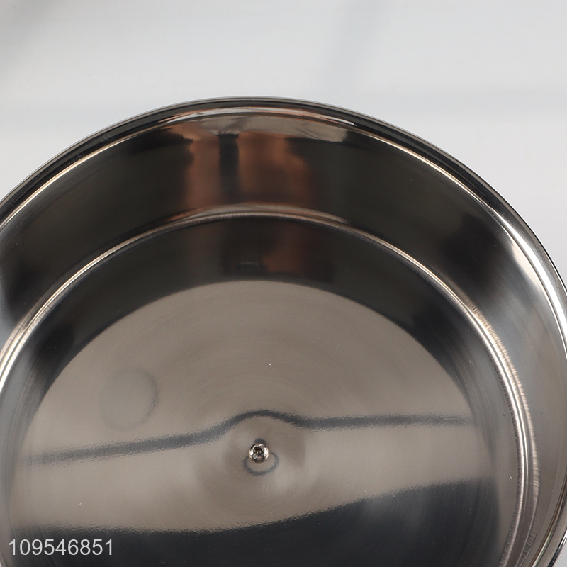 China supplier stainless steel round rotatable ice bucket