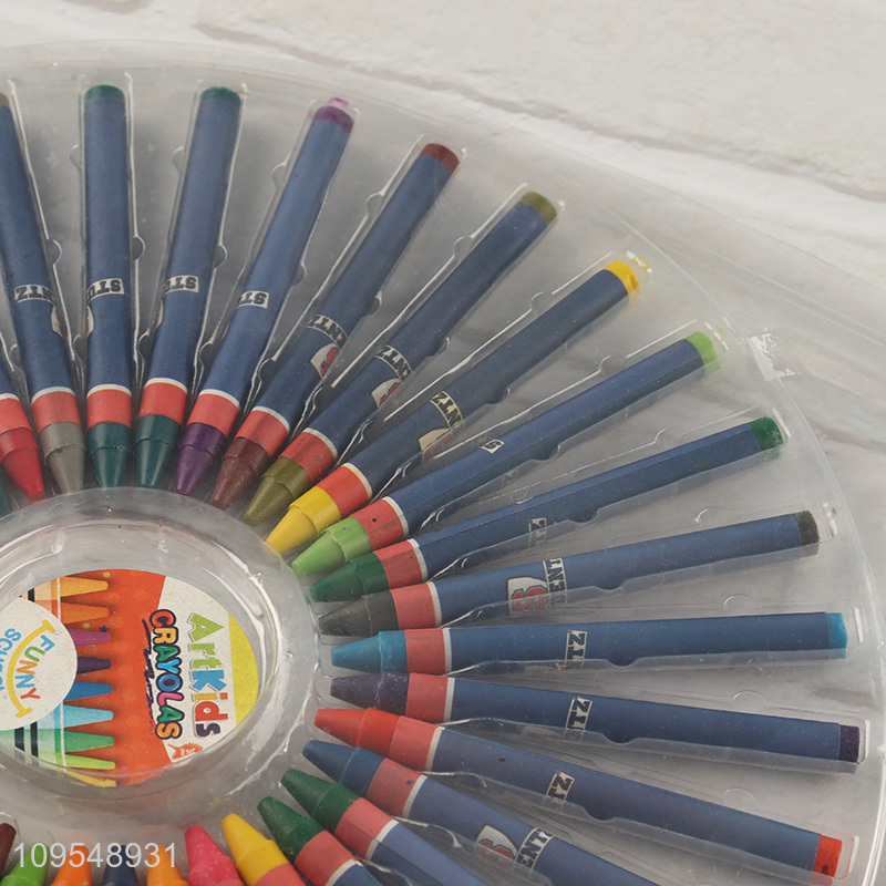 Top sale 48colors painting wax crayon set wholesale
