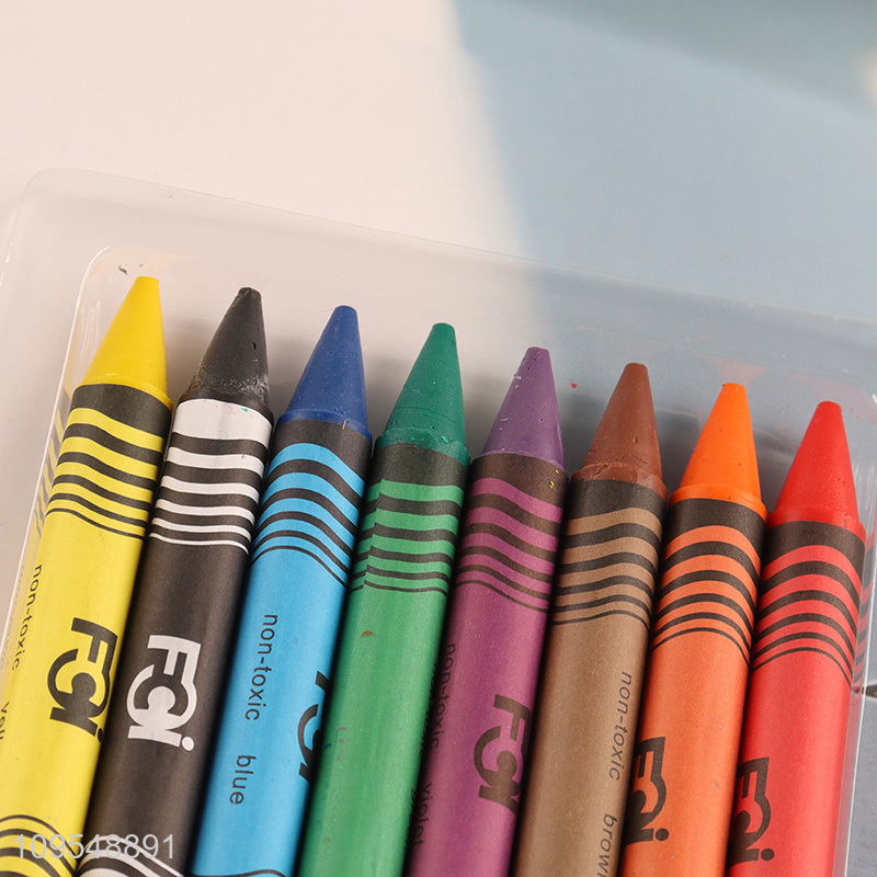 New arrival art supplies painting wax crayon set